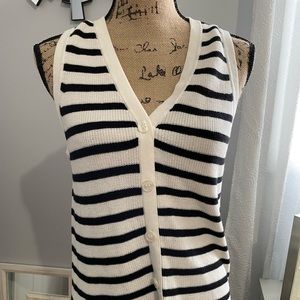 Loft Button Sweater Vest